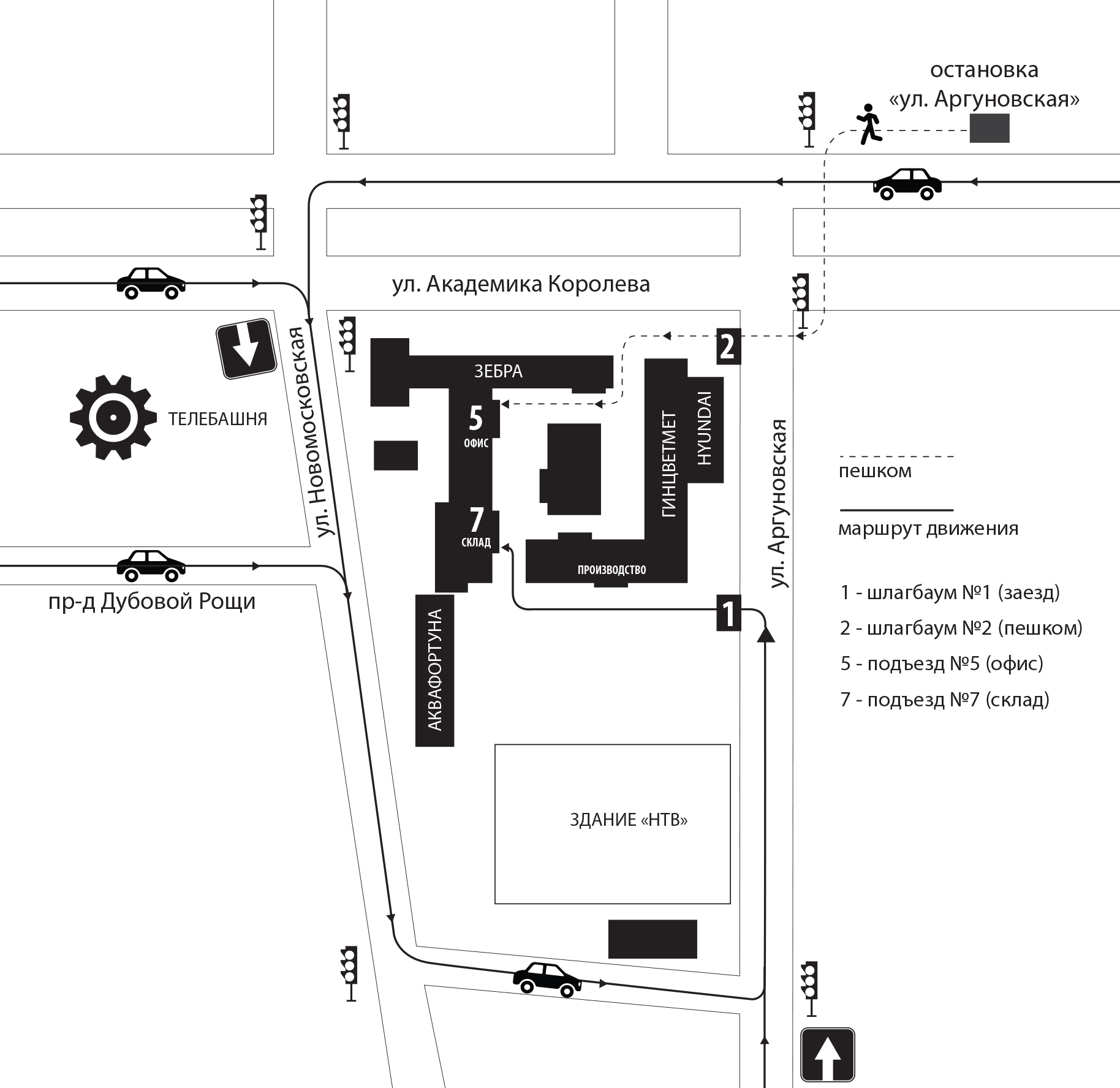 Схема проезда Схема проезда